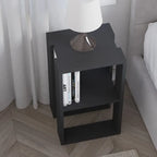 Decortieliving - Lonie Modern Bedside Table Bedroom Furniture Width 34cm