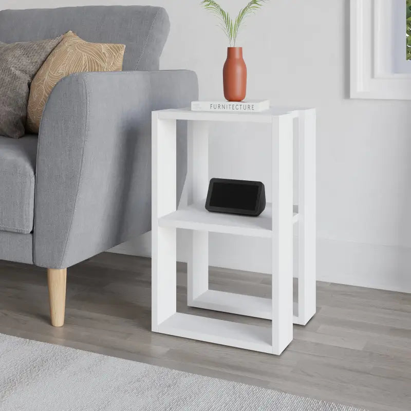 Decortieliving - Lonie Modern Bedside Table Bedroom Furniture Width 34cm