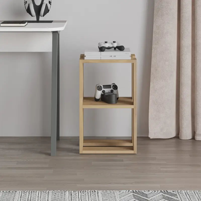 Decortieliving - Lonie Modern Bedside Table Bedroom Furniture Width 34cm