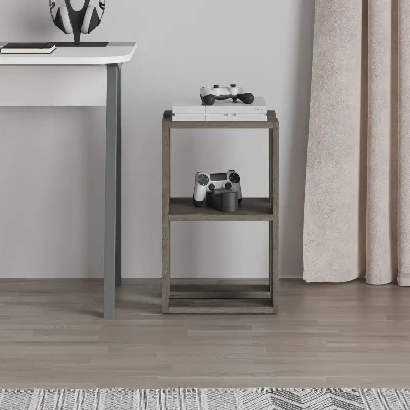 Decortieliving - Lonie Modern Bedside Table Bedroom Furniture Width 34cm