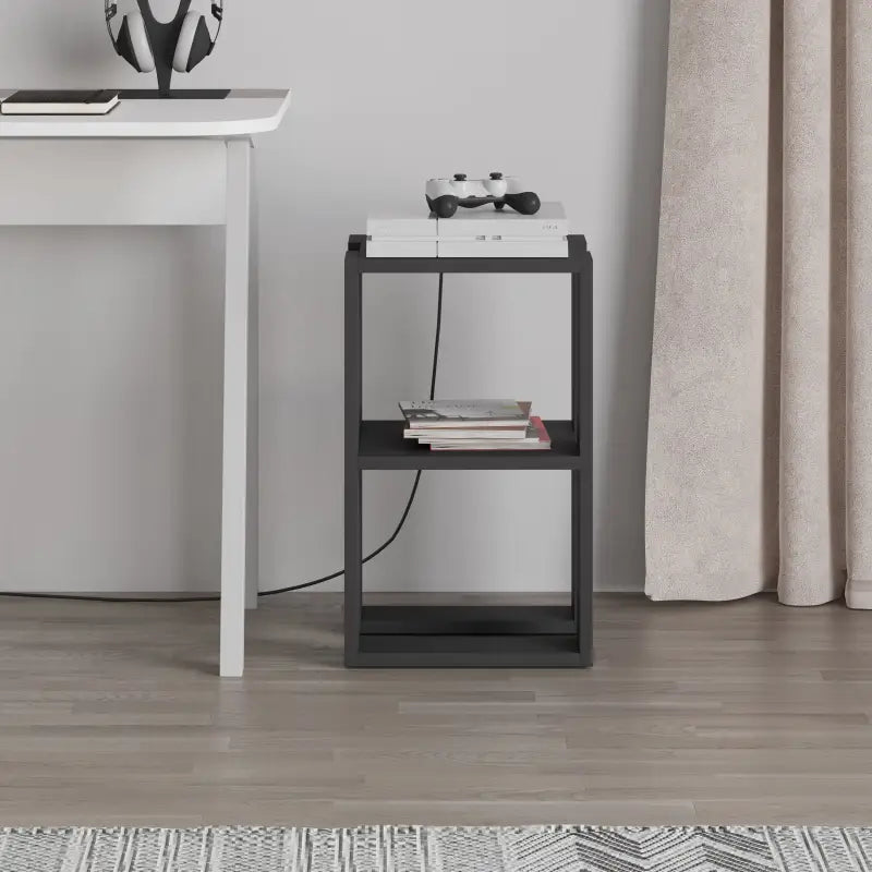 Decortieliving - Lonie Modern Bedside Table Bedroom Furniture Width 34cm
