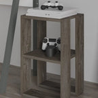 Decortieliving - Lonie Modern Bedside Table Bedroom Furniture Width 34cm