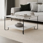 Decortieliving - Marbo Modern Coffee Table Multipurpose H 45cm