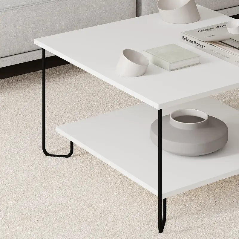 Decortieliving - Marbo Modern Coffee Table Multipurpose H 45cm