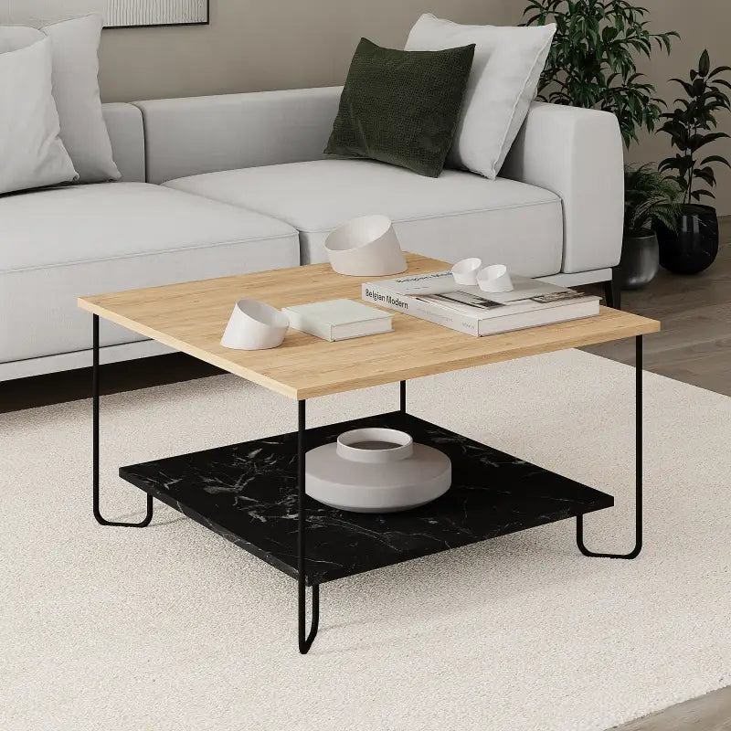 Decortieliving - Marbo Modern Coffee Table Multipurpose H 45cm