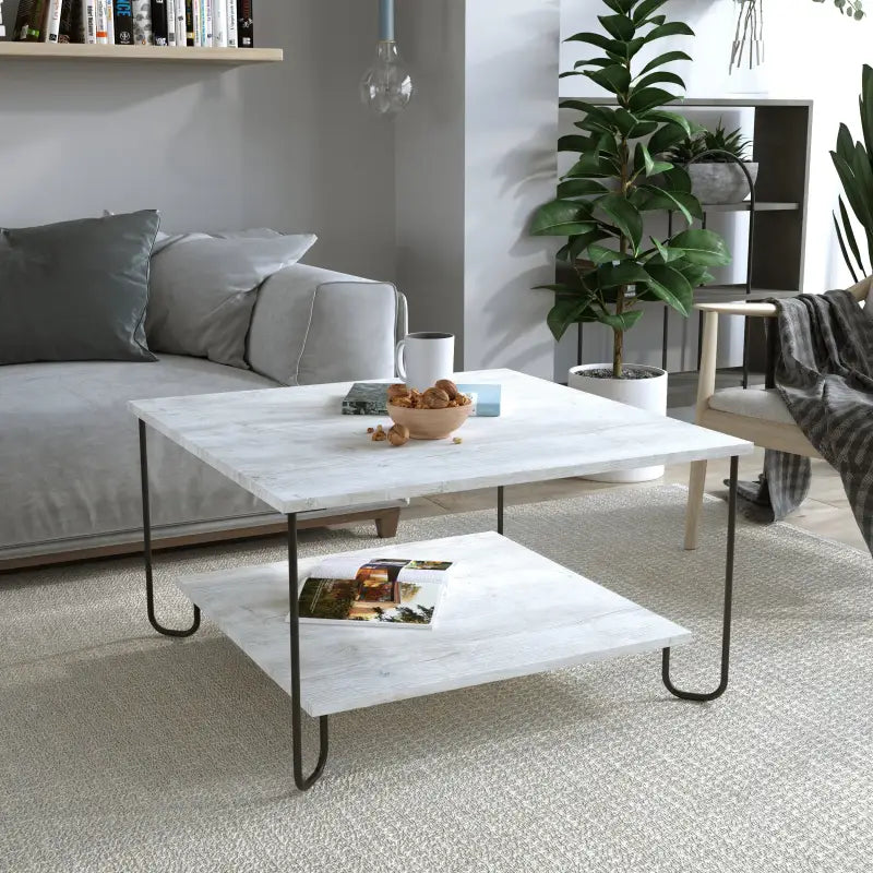 Decortieliving - Marbo Modern Coffee Table Multipurpose H 45cm