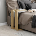 Decortieliving - Muju Modern C Shape Table Multipurpose H 57cm