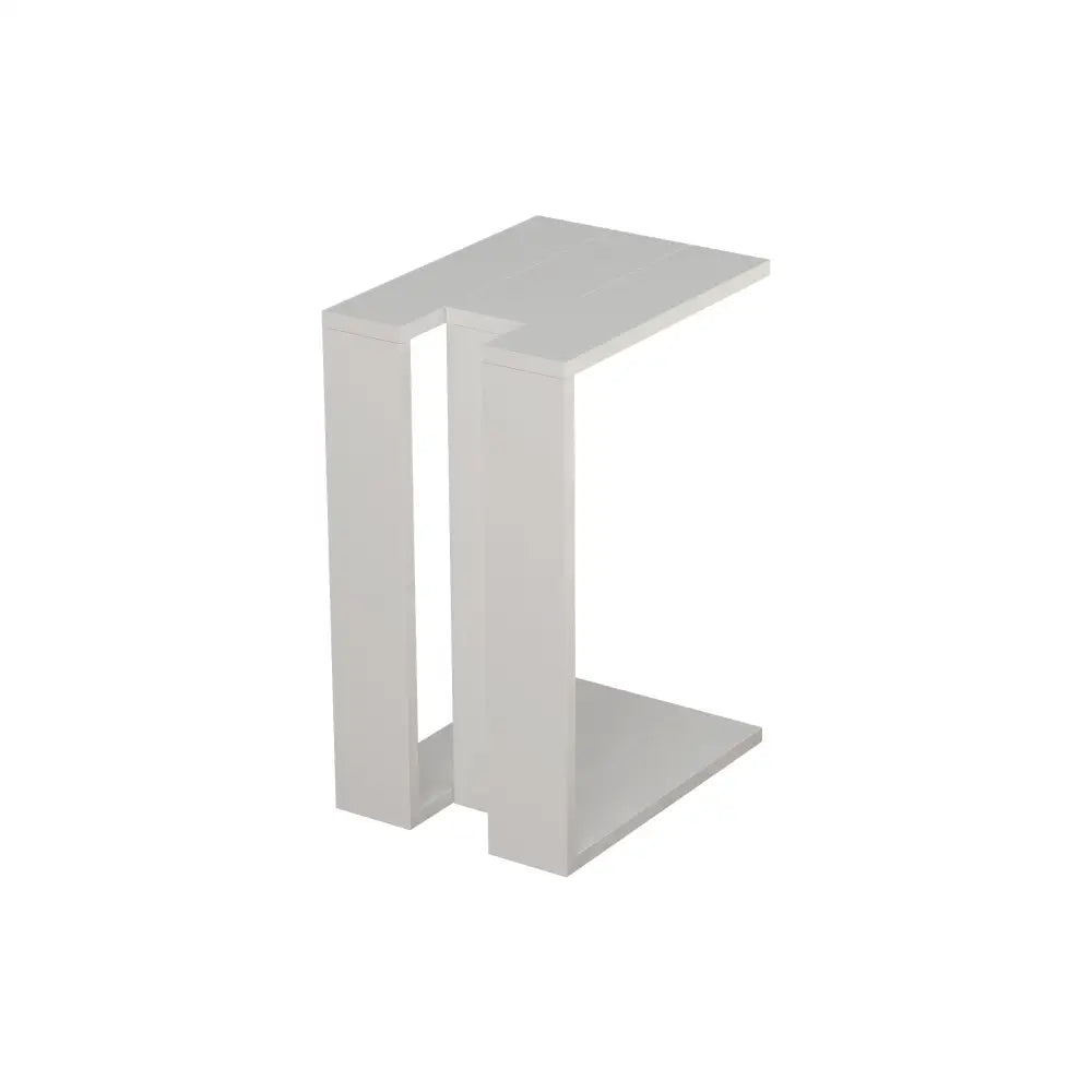 Decortieliving - Muju Modern C Shape Table Multipurpose H 57cm