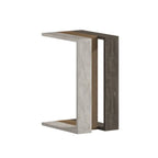 Decortieliving - Muju Modern C Shape Table Multipurpose H 57cm