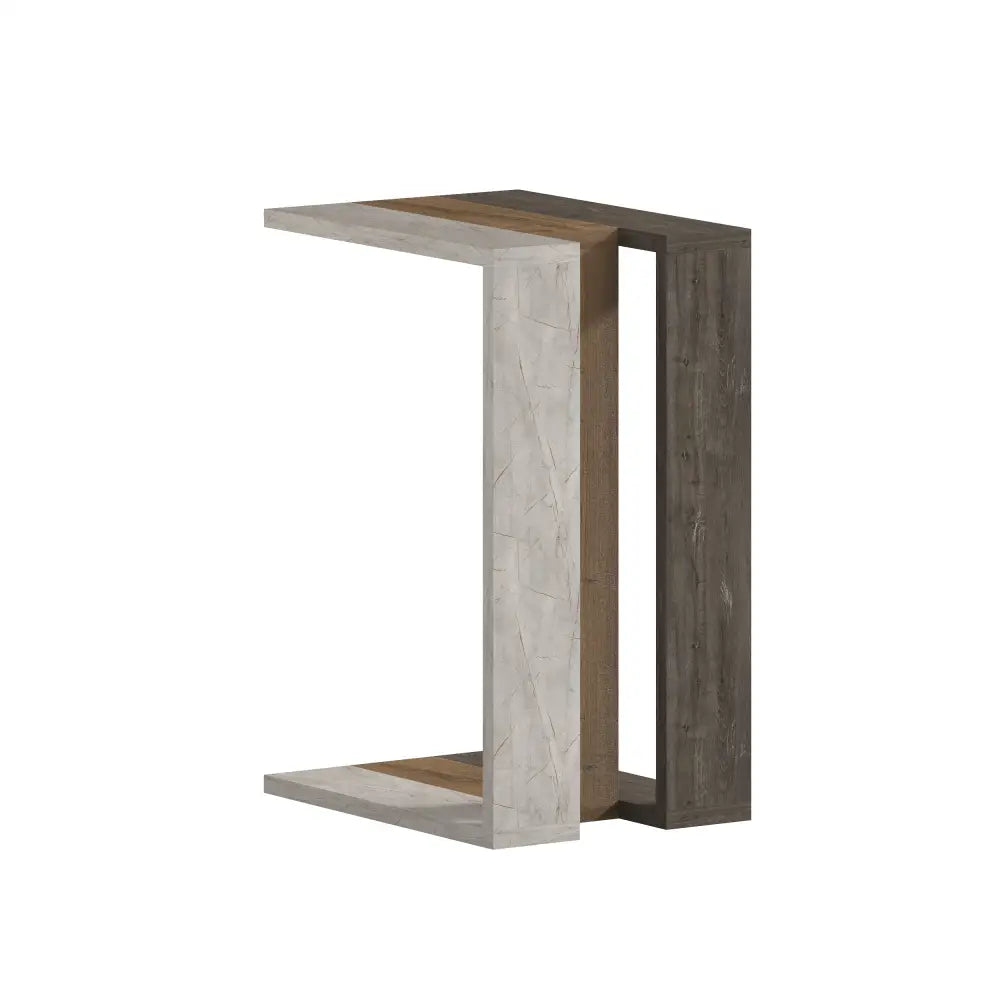 Decortieliving - Muju Modern C Shape Table Multipurpose H 57cm