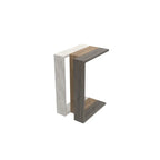 Decortieliving - Muju Modern C Shape Table Multipurpose H 57cm