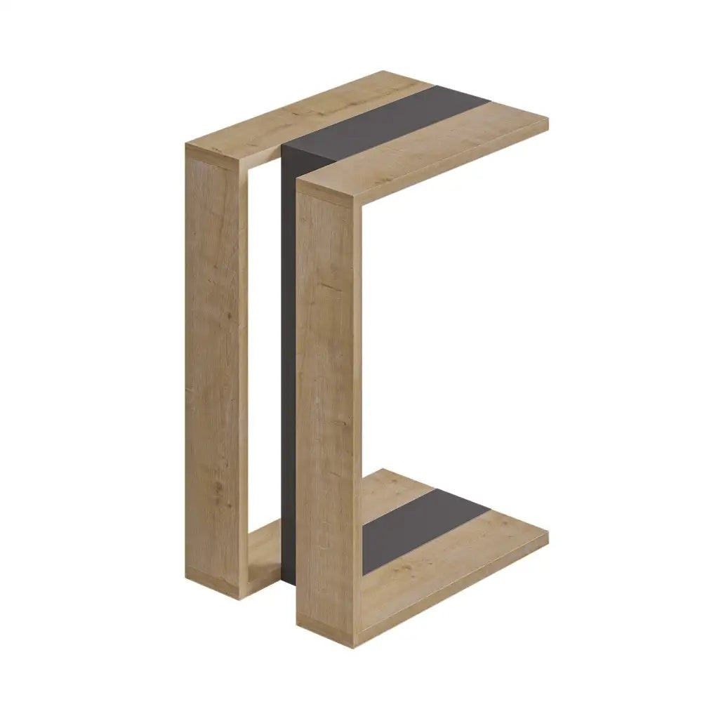Decortieliving - Muju Modern C Shape Table Multipurpose H 57cm