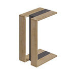 Decortieliving - Muju Modern C Shape Table Multipurpose H 57cm