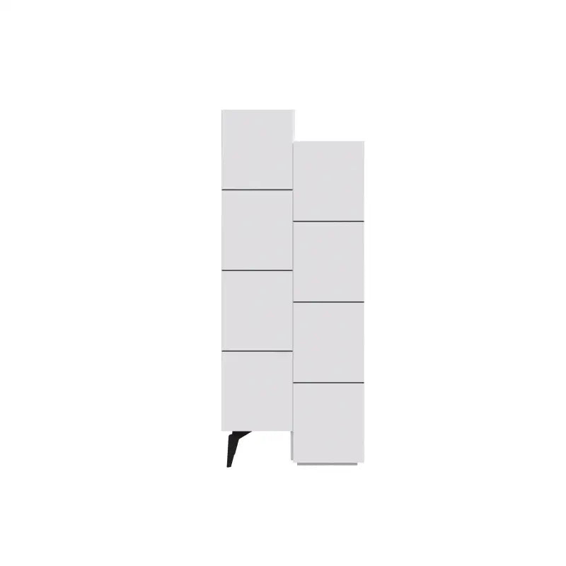 Decortieliving - Stair Modern Hallway Storage - Multipurpose Cabinet 156 x 62 x 37 cm