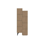 Decortieliving - Stair Modern Hallway Storage - Multipurpose Cabinet 156 x 62 x 37 cm