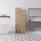 Decortieliving - Stair Modern Hallway Storage - Multipurpose Cabinet 156 x 62 x 37 cm