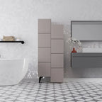 Decortieliving - Stair Modern Hallway Storage - Multipurpose Cabinet 156 x 62 x 37 cm