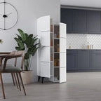 Decortieliving - Stair Modern Hallway Storage - Multipurpose Cabinet 156 x 62 x 37 cm