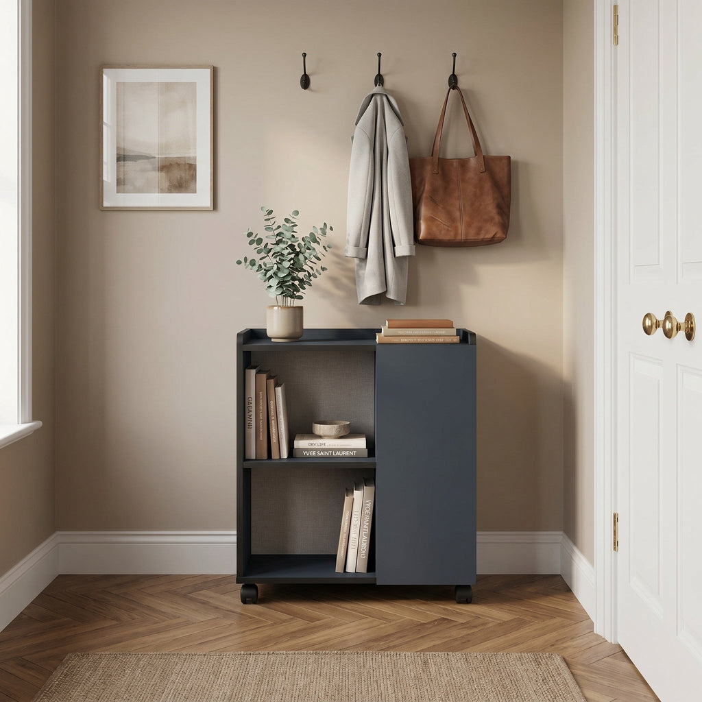 Decortieliving - Zeo Sideboard Cabinet with Heels - Modern Design - 4 Compartments