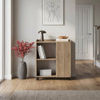 Decortieliving - Zeo Sideboard Cabinet with Heels - Modern Design - 4 Compartments